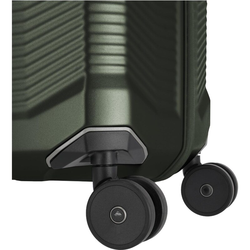 Malý škrupinový kufor Travelite MillenniumPine Green 67531234