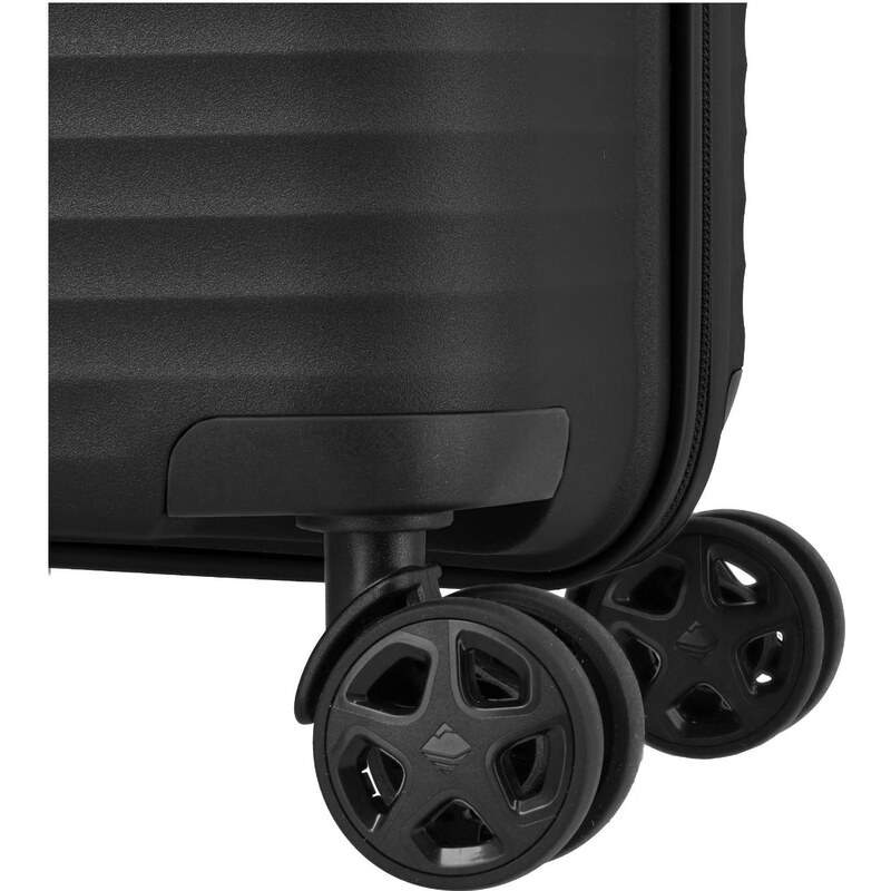 Palubný kufor Travelite Air StripeSlim Black 67531243