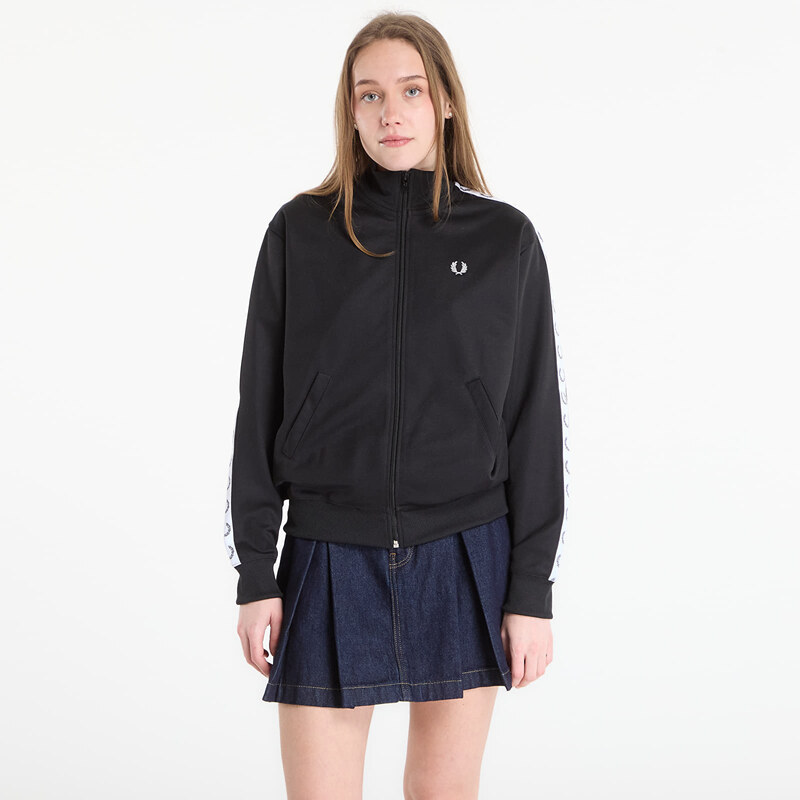 Mikina FRED PERRY Taped Track Jacket Black 40 67531761