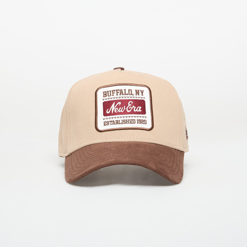 Šiltovka New Era 9FORTY Aframe Patch Suede Camel/ Nfl Brown Suede 67531851