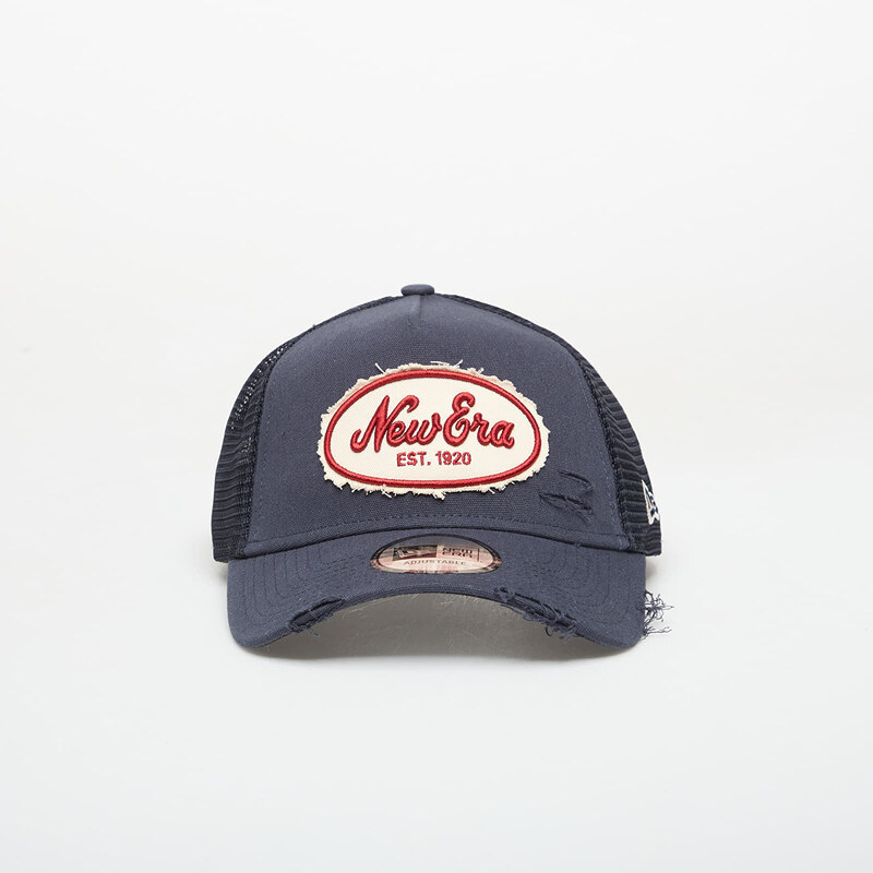 Šiltovka New Era 9FORTY Af Trucker Oval Canvas Distress Navy Universal 67531875
