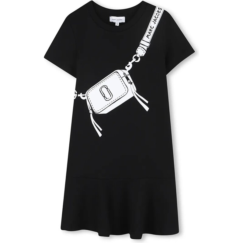 Dievčenské bavlnené šaty Marc Jacobs 67531710