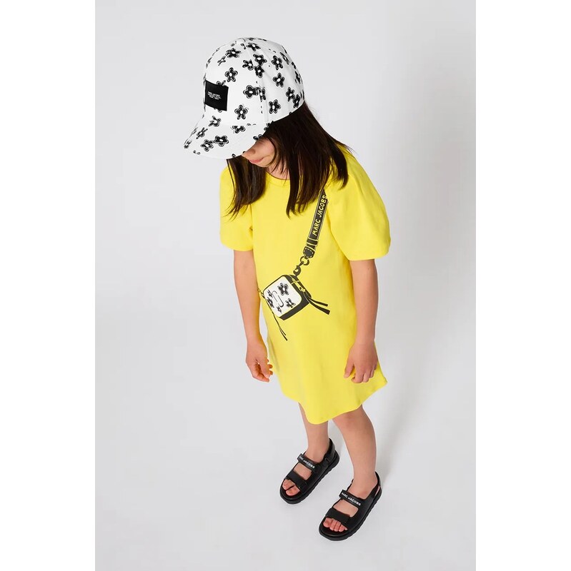 Dievčenské bavlnené šaty Marc Jacobs 67531712