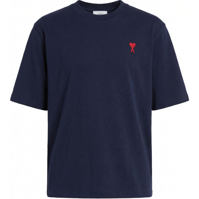 AMI PARIS De Coeur Dark Blue tričko 67531644
