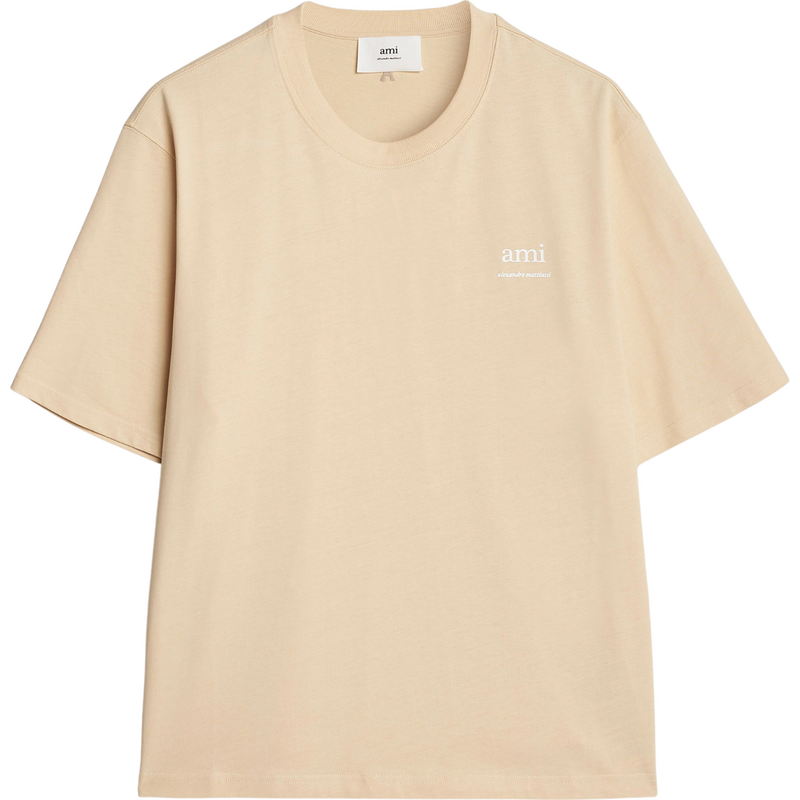 AMI PARIS de Coeur Beige tričko 67531651