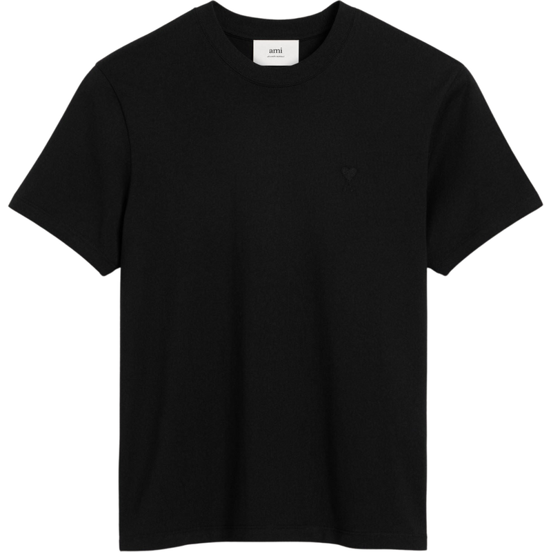 AMI PARIS Ami de Coeur Black tričko 67531649