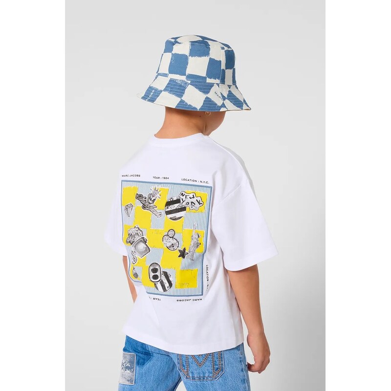 Detské bavlnené tričko Marc Jacobs 67547566