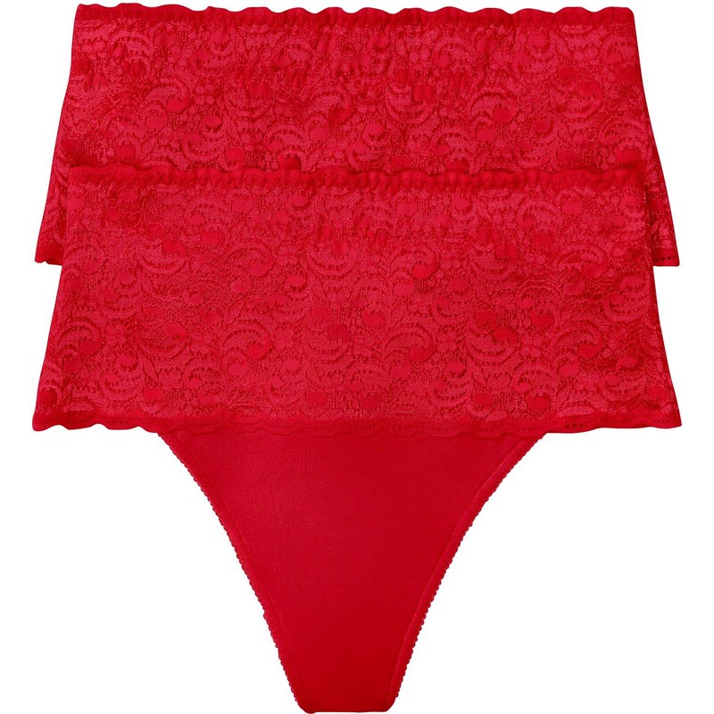 bonprix Sťahovacie string nohavičky, stredný tvarujúci efekt (2 ks), 48958568