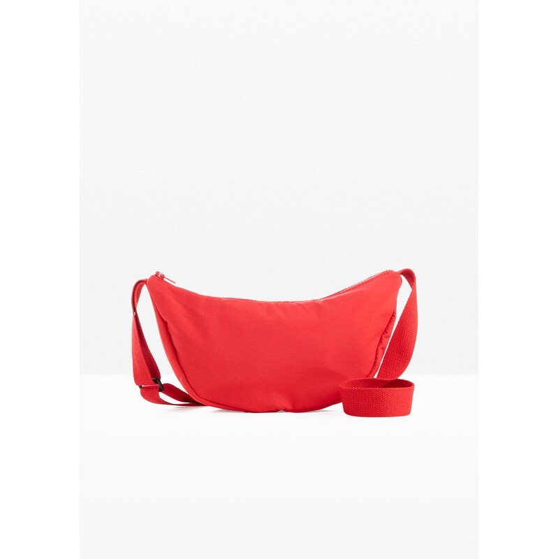 bonprix Kabelka Crossbody, mierne podšívaná, farba červená 67535043