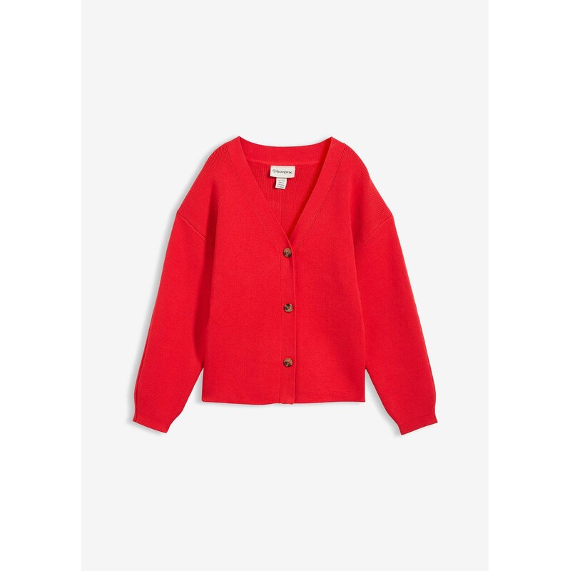 bonprix Pletený sveter, farba červená 67535102