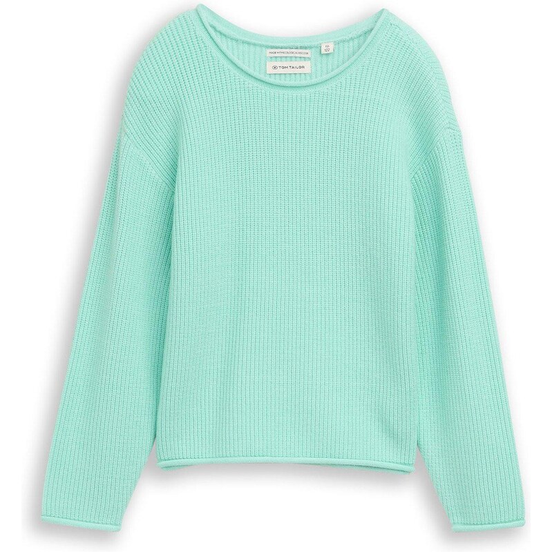 bonprix Jemne pletený pulóver Tom Tailor, farba modrá 67535105