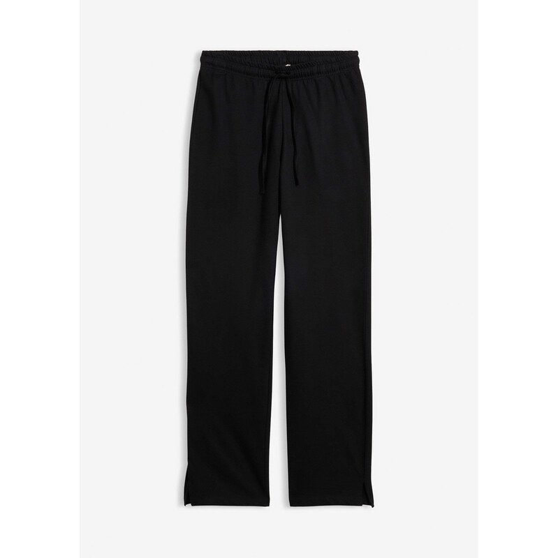 bonprix Tepláky z čistej bio bavlny, farba čierna 67535146