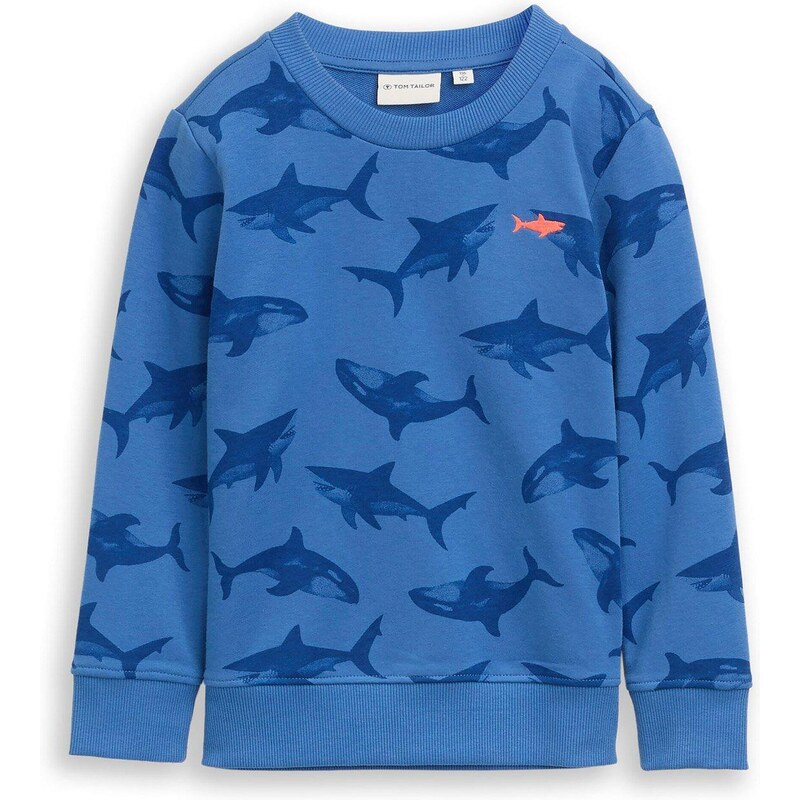 bonprix Mikina Tom Tailor, farba modrá 67535187