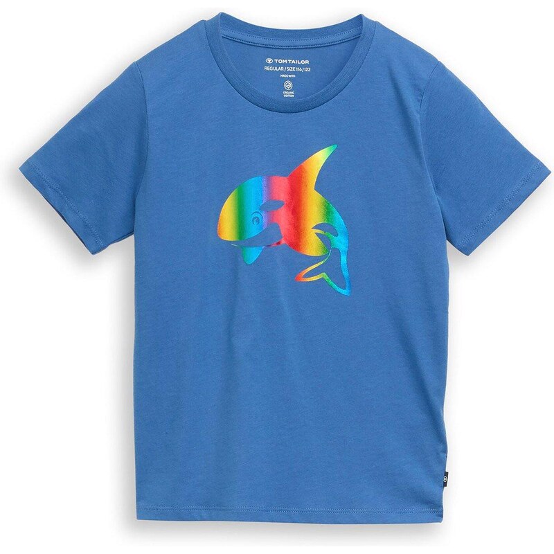 bonprix Tričko Tom Tailor s bio bavlnou (2 ks v balení), farba modrá 67535189