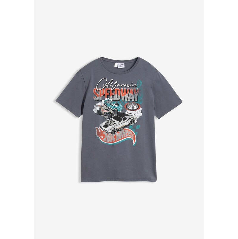 bonprix Tričko Hot Wheels z čistej bavlny, farba fialová 67535194