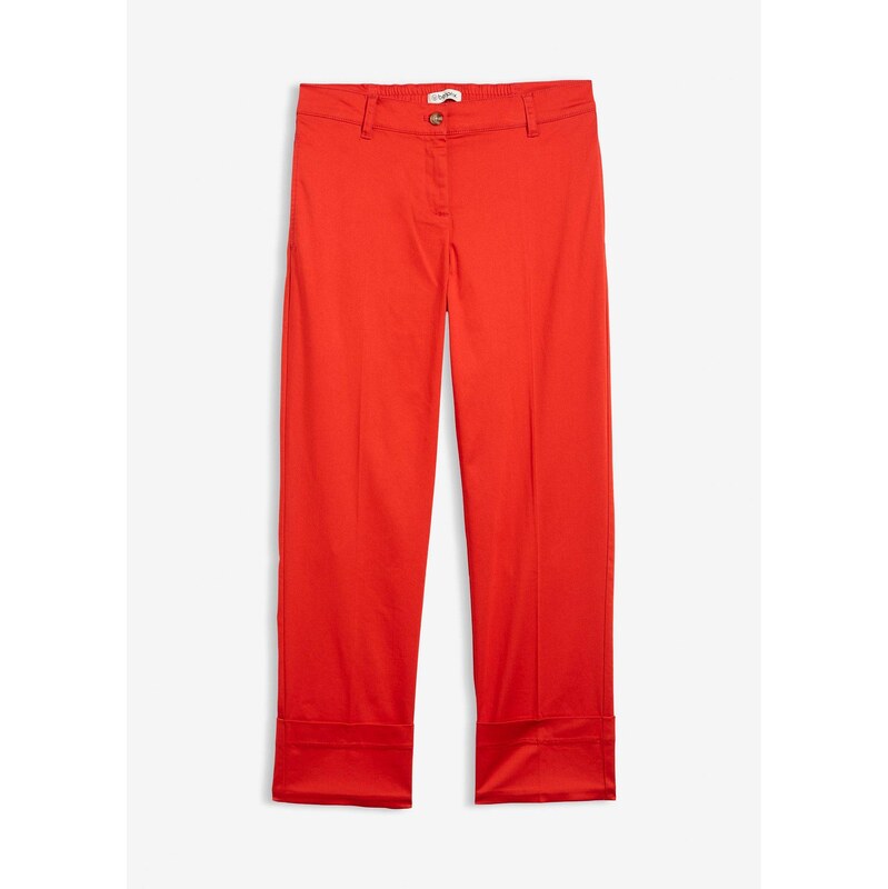 bonprix Chino nohavice, farba červená 67535215
