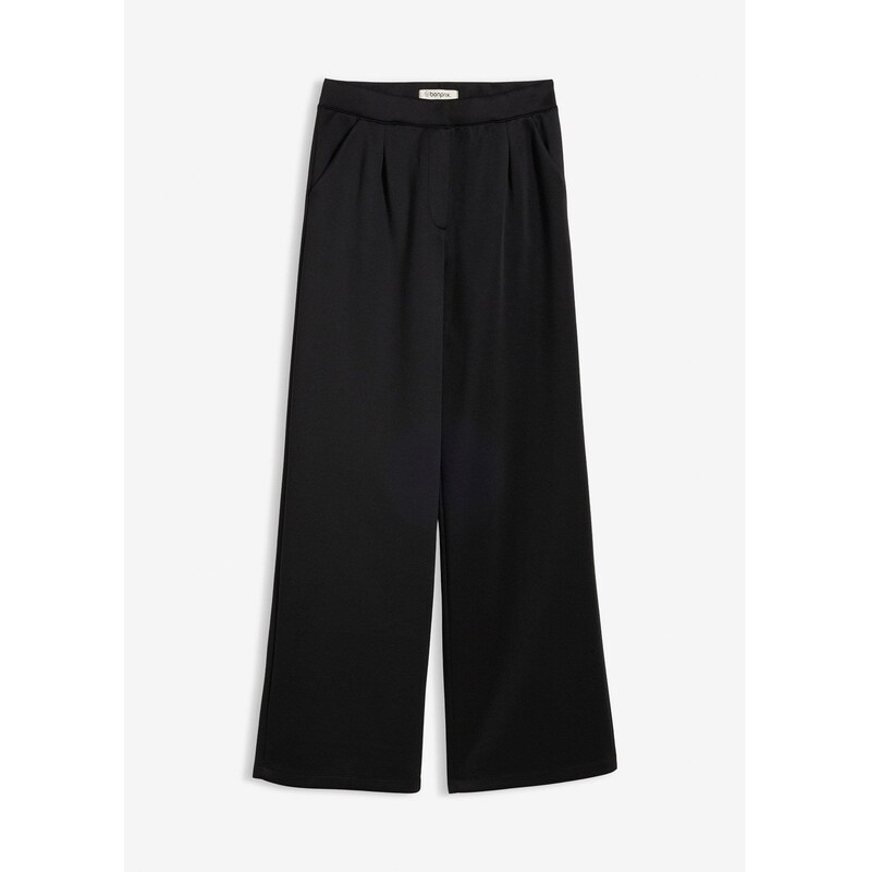 bonprix Pohodlné nohavice z padavého mikinového materiálu, farba 67535227