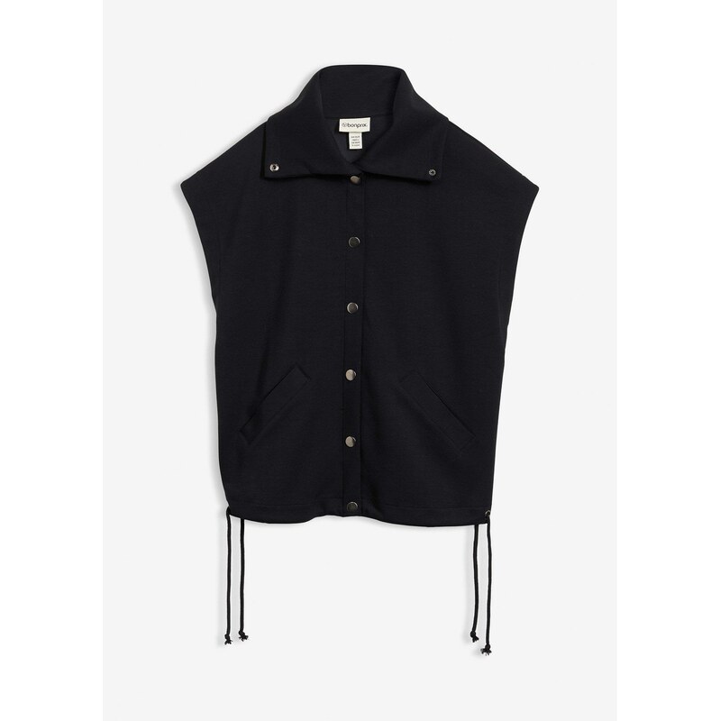 bonprix Vesta z materiálu scuba, farba čierna 67535256