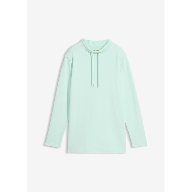 bonprix Mikina s rozparkom, farba zelená 67535320