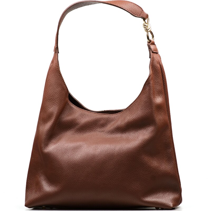 Blaire Kožená kabelka Amela hnedá 67535574