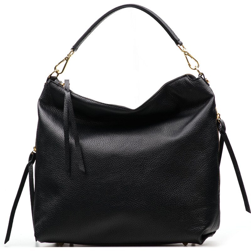 Blaire Kožená kabelka Tiara čierna 67535576