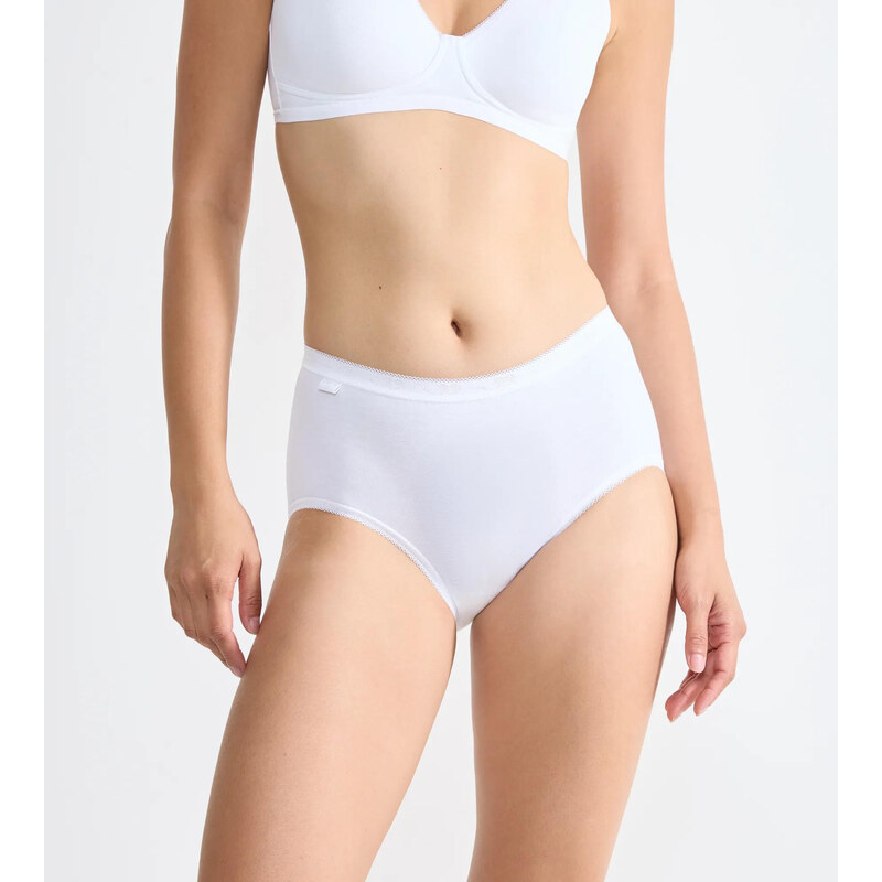 sloggi Basic+ Midi 4P - WHITE - SLOGGI WHITE - SLOGGI 68220010