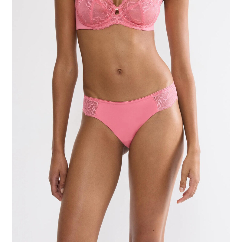 WILD PEONY FLORALE - Brazílske bikiny s jemnou čipkou a modalom 67535604