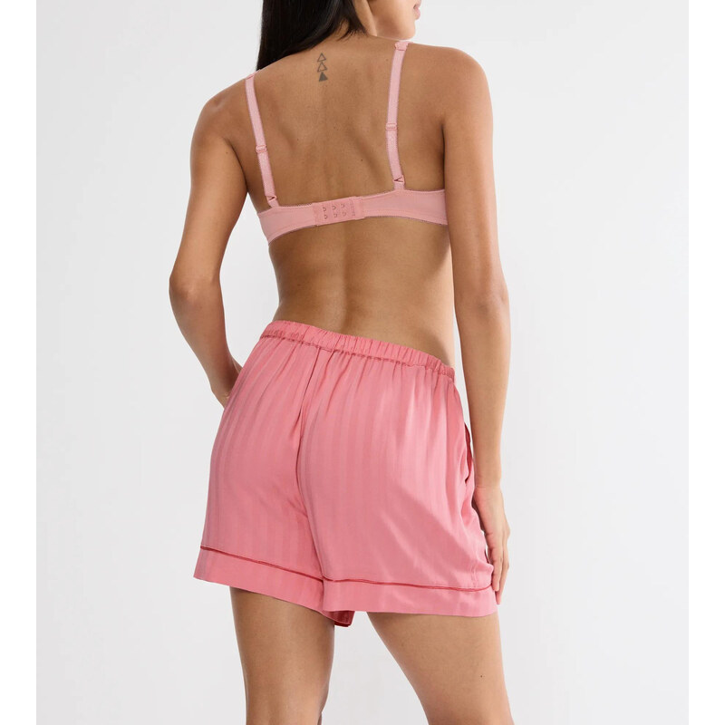 Amourette Jacquard Boyfriend Short - RED - TRIUMPH RED - TRIUMPH 67535661