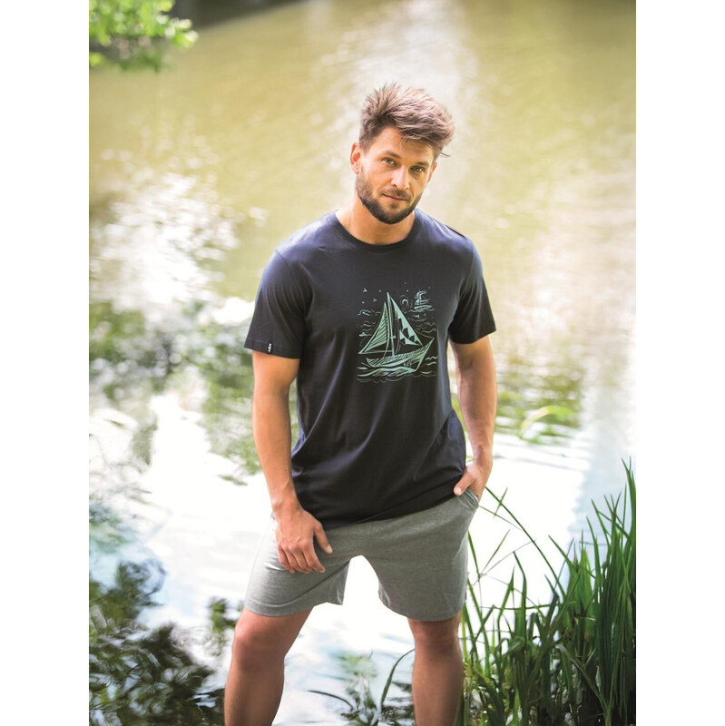 Pánske pyžamo Key MNS 731 B26 cr/r M-2XL 67535865