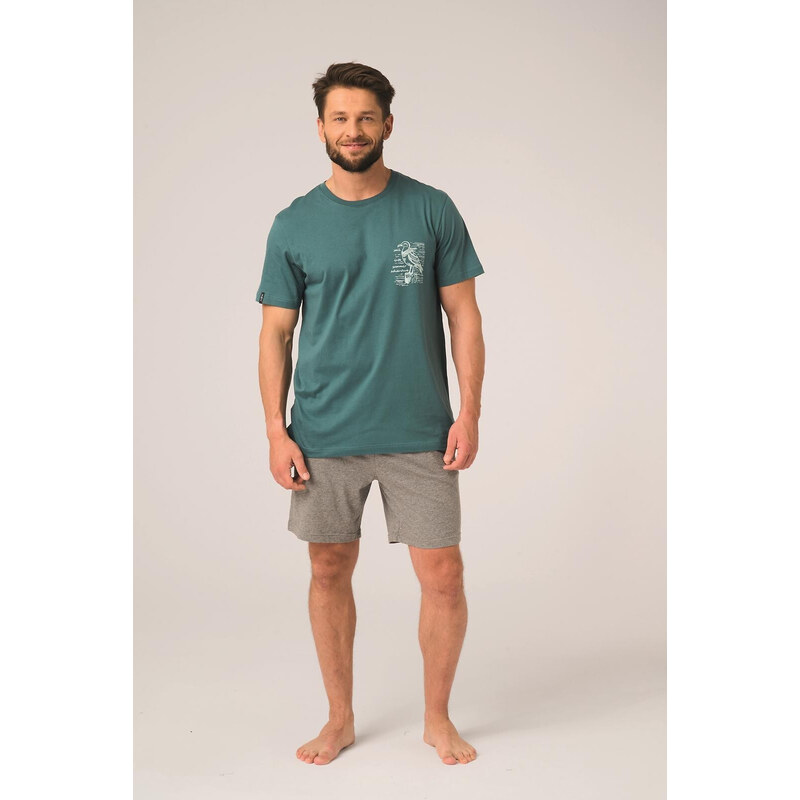 Pánske pyžamo Key MNS 741 B26 cr/r M-2XL 67535863