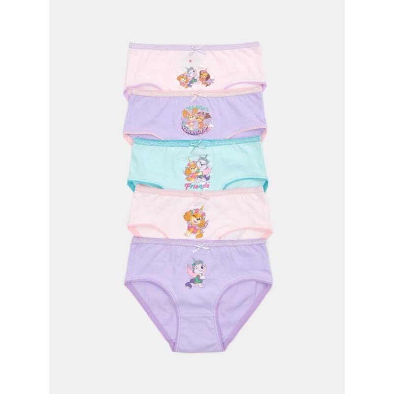 Sinsay - Súprava 5 nohavičiek PAW Patrol - levanduľová 67543398