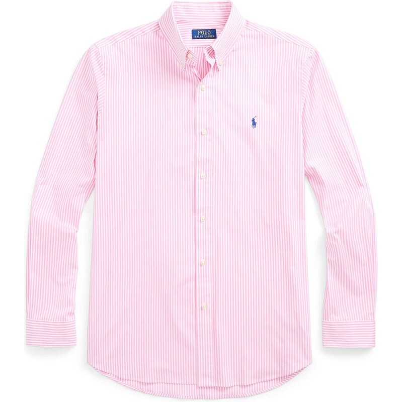 Polo Ralph Lauren Košeľa námornícka modrá / svetloružová / biela 67551661