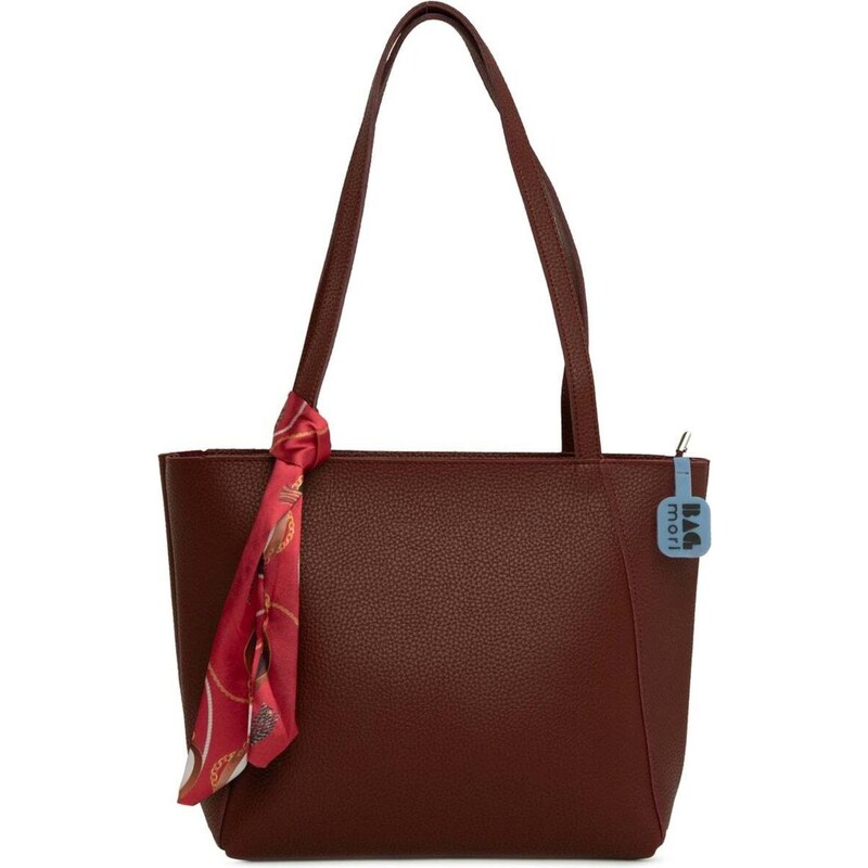 Bagmori Shopper azúrová / červená / bordová / čierna 67551670