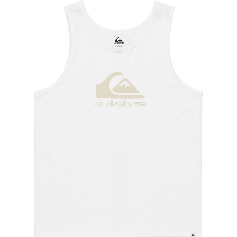 QUIKSILVER Funkčné tričko béžová / biela 67551736