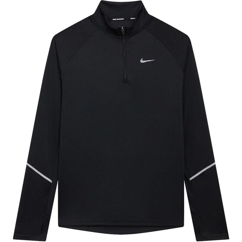NIKE Funkčné tričko MILER čierna 67551749