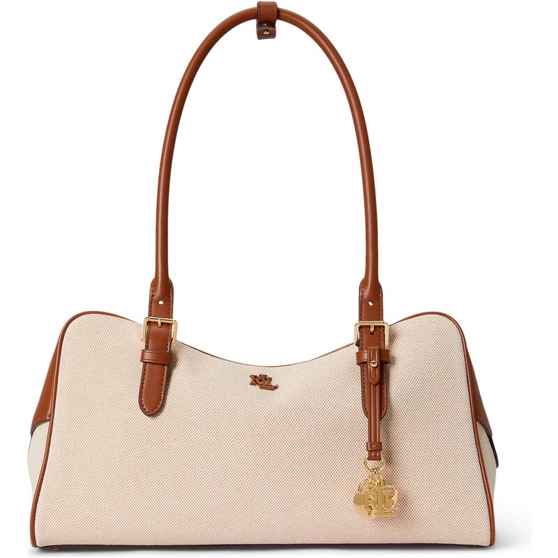 Lauren Ralph Lauren Kabelka na rameno béžová / koňaková 67551772