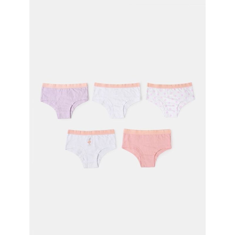 Sinsay - Súprava 5 nohavičiek - viacfarebná 67543556