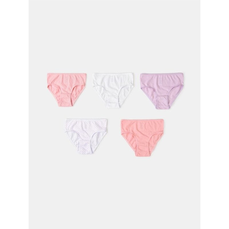 Sinsay - Súprava 5 nohavičiek - viacfarebná 67543561