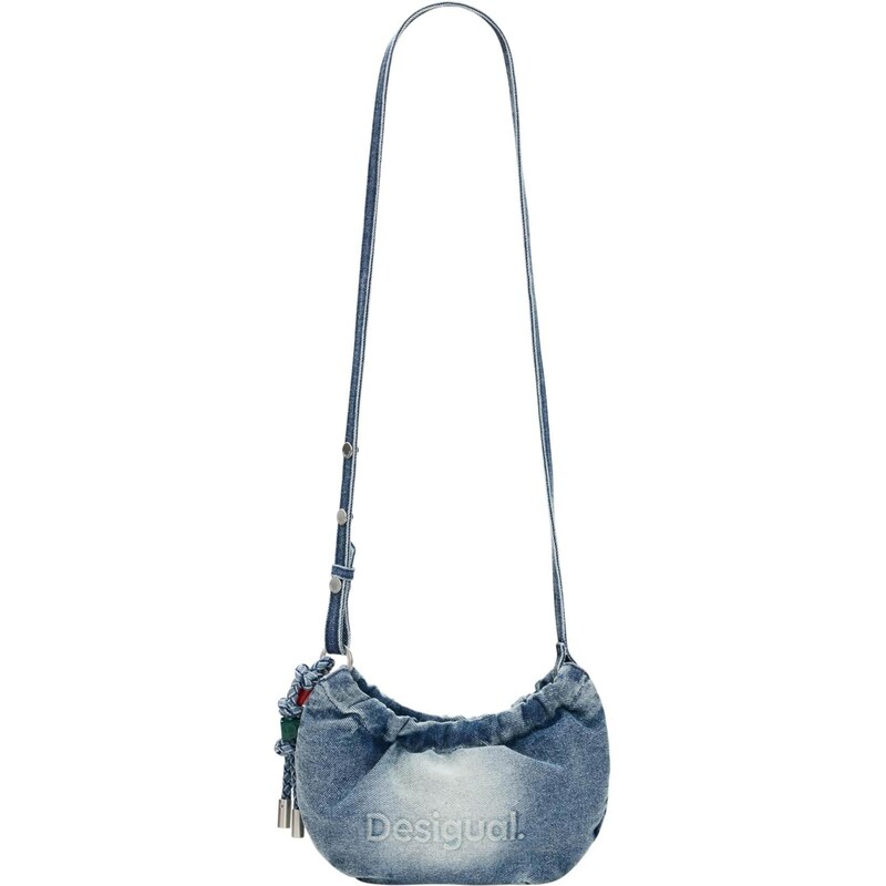 Desigual Taška cez rameno modrá denim 67551800