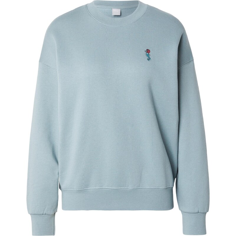 Iriedaily Mikina Sea Riot pastelovo modrá 67551836