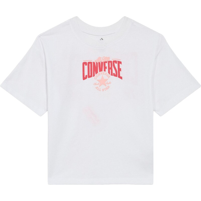 CONVERSE Tričko ružová / brusnicová / biela 67551847