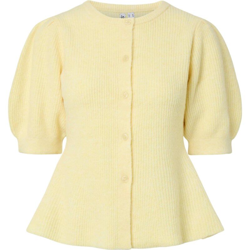 PIECES Kardigán PCSilly svetložltá 67562290