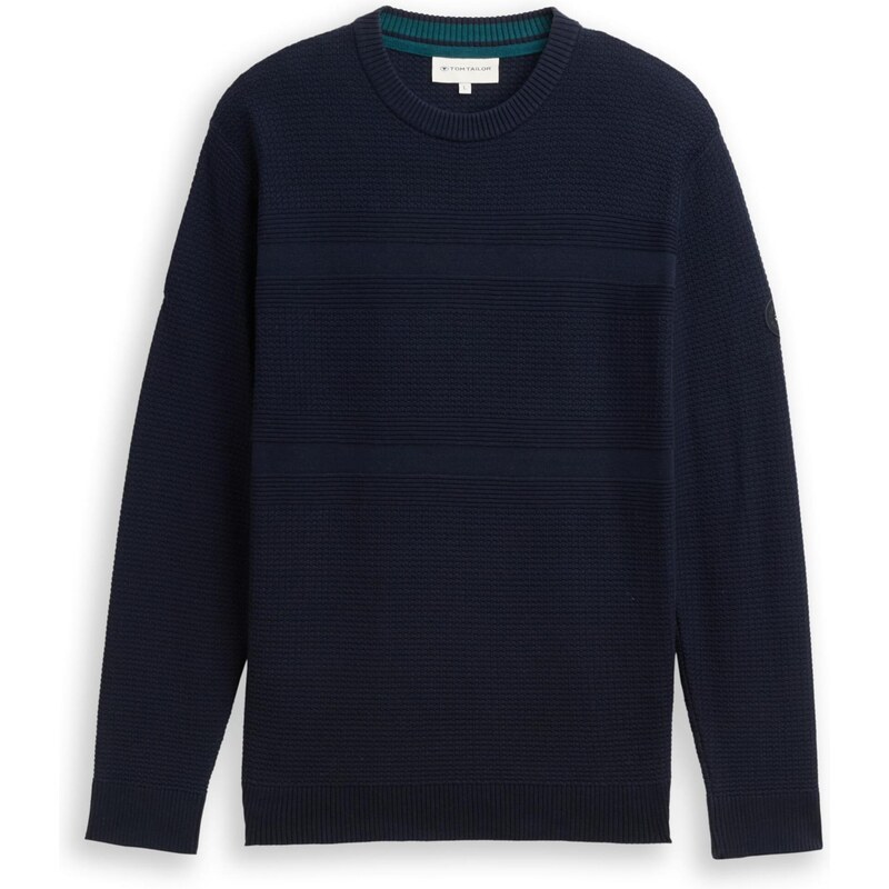TOM TAILOR Sveter tmavomodrá 67551898
