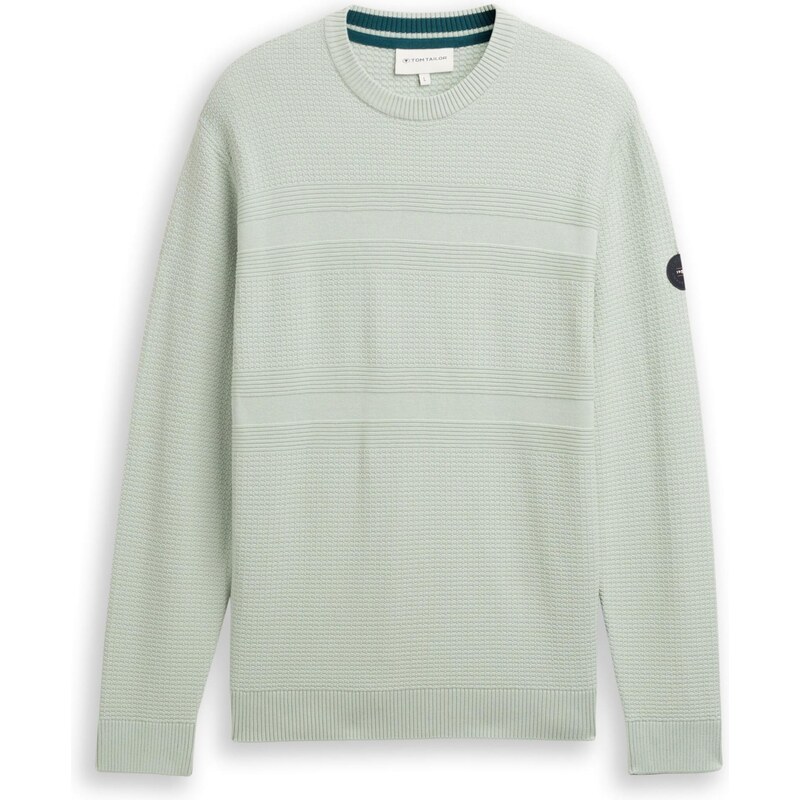 TOM TAILOR Sveter pastelovo zelená 67551899