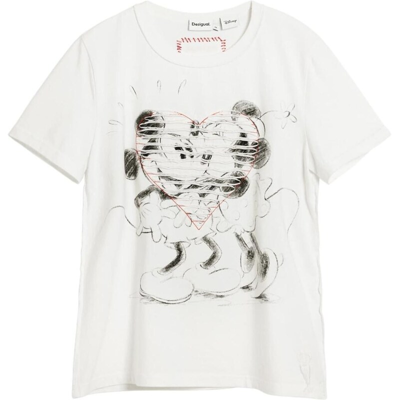 Desigual Tričko čierna / biela 67551934