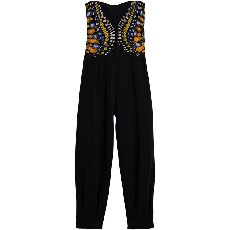 Desigual Overal kráľovská modrá / zelená / oranžová / čierna 67551929