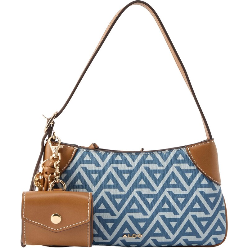 ALDO Kabelka na rameno KELIA opálová / pastelovo modrá / hnedá 67551951