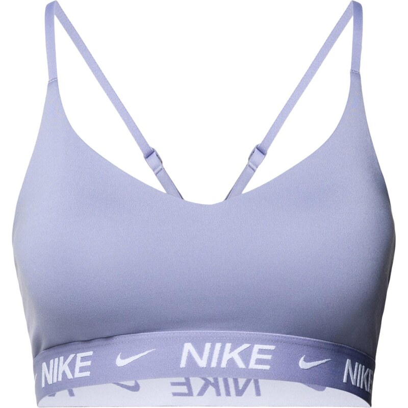 NIKE Športová podprsenka INDY fialová / biela 67551967