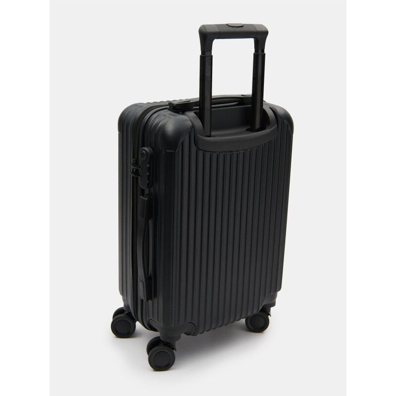 Sinsay - Tvrdý cestovný kufor na kolieskach - čierna 67651860