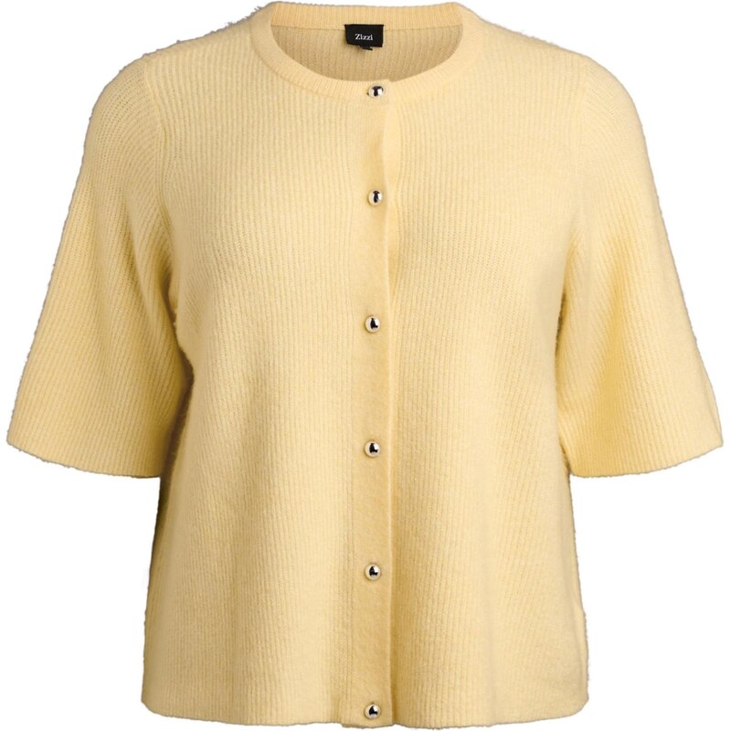 Zizzi Kardigán Cavista žltá 67552052
